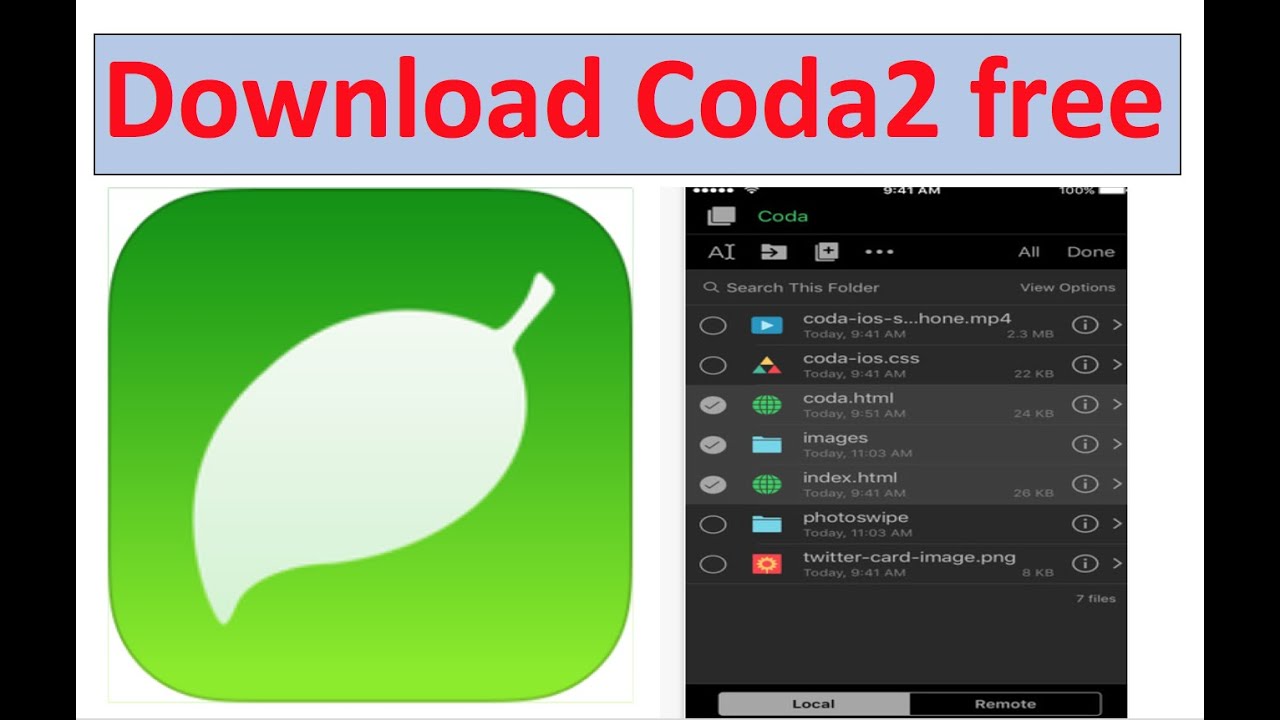 Coda download free